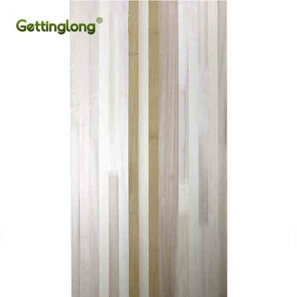 Flexible bamboo core snowboard